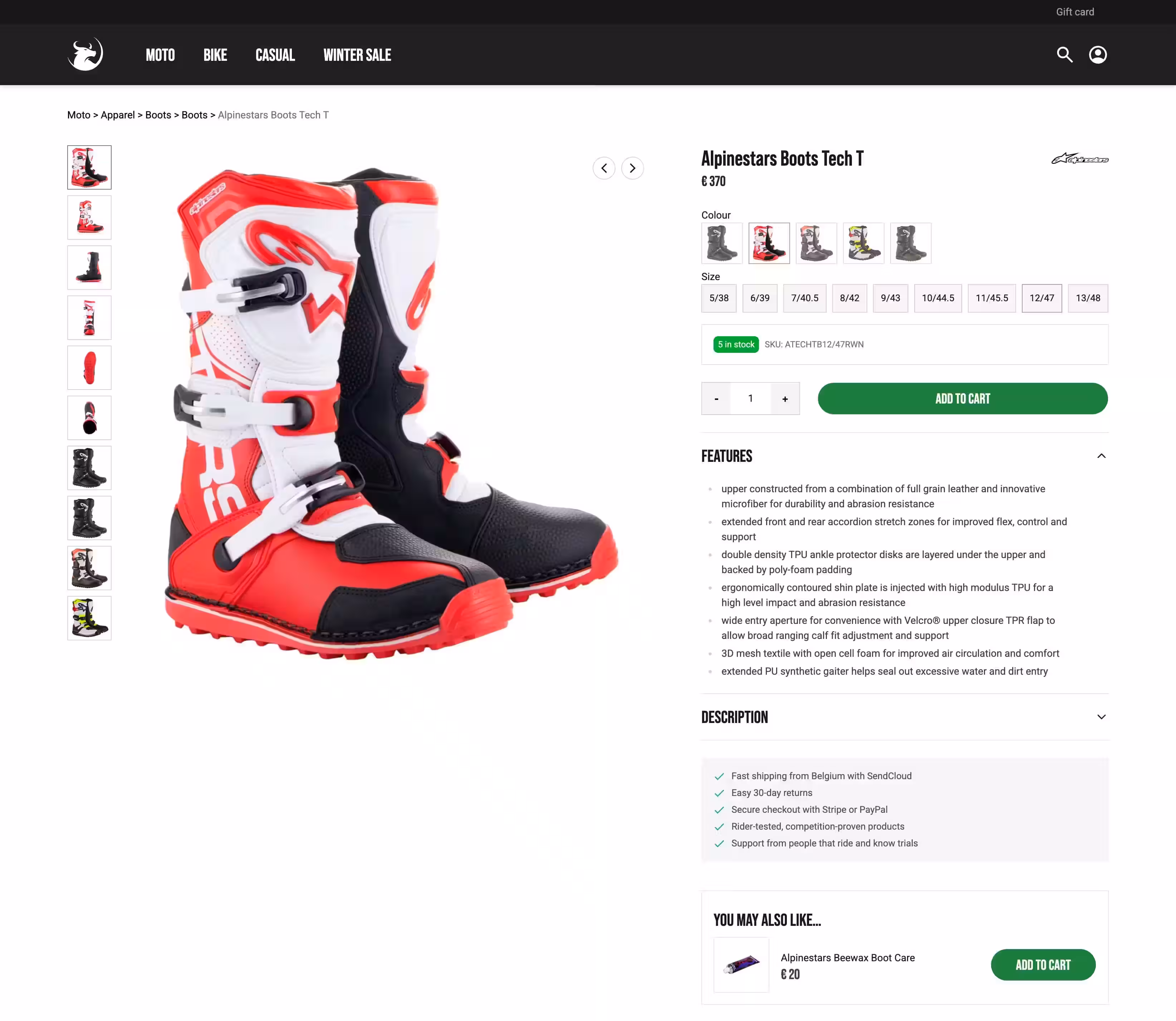B2B + B2C webshop