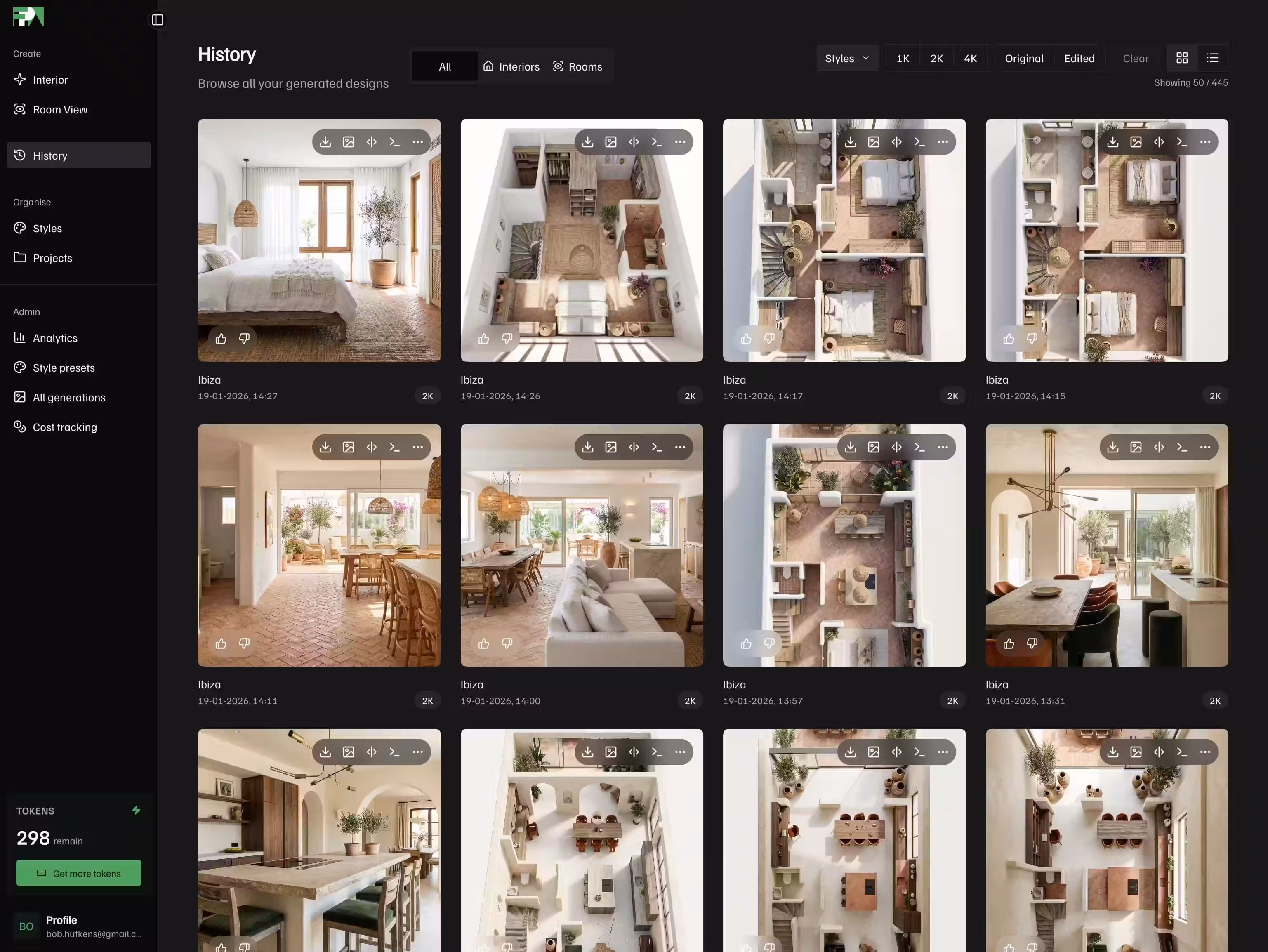 FloorPlan Magic rendering app